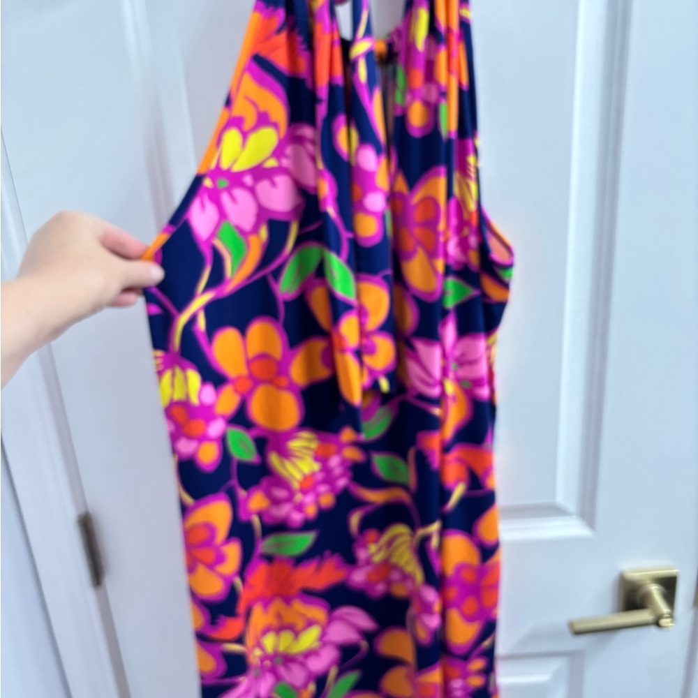 Trina Turk floral dress, XL - Picture 3 of 6
